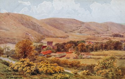 The Dyke and Poynings near Brighton by Alfred Robert Quinton